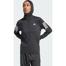 Réflecteurs Vestes Adidas Veste Demi-Zip Own The Run - Noir