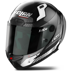 X-Lite Nolan X-804 RS Ultra Carbon Hot Lap, Integralhelm Schwarz/Grau/Weiß