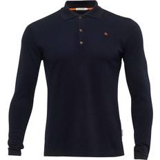 Aclima Blazere Aclima Herre LeisureWool Pique Longsleeve Blå NAVY BLAZER XX-large