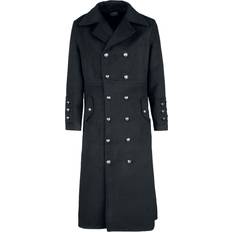 Elastano/Lycra/Spandex - Hombre Abrigos Abrigo de Invierno Gótico de H&R London Classic Military Coat - Para Hombre