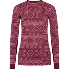 Kari Traa Floke Long Sleeve Dam, Rouge