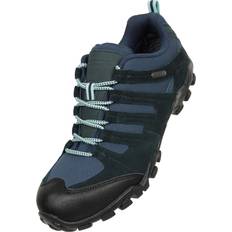 Sneakers Mountain warehouse Womens/Ladies Belfour Suede Waterproof Walking Shoes Navy