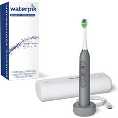 Waterpik Electric Toothbrushes Waterpik Waterpik Sensonic Sonic Electric Toothbrush, Rechargeable Toothbrush for Adults with 3 Modes, Travel Case, USB Charger, Modern Gray STW-03W027