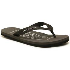 Tommy Hilfiger Men Flip-Flops Tommy Hilfiger Zehentrenner mit Logo BLACK