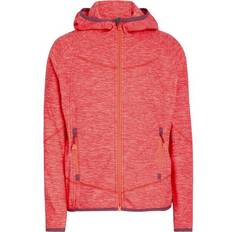 McKinley Choco III Fleece jacka Melange/Red Light/Na 152