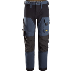 High comfort Work Pants Snickers AllroundWork 4-Way Stretch Trousers - Navy/Black