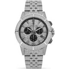 Louis XVI LXVI1122 Full Iced Chronograph Watch