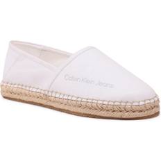 Calvin Klein Women Espadrilles Calvin Klein Jeans Damen Espadrilles Stoffschuhe, Weiß Bright White