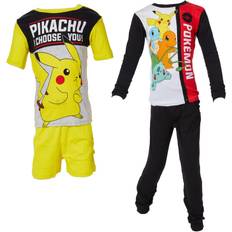 Pokemon Nightwear Children's Clothing Pokemon Pajamas Set, Piece Mix and Match Sleepwear for Kids, Sizes to Multi