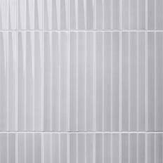 Tiles Bond Tile Ivy Hill Tile Colorwave Fluted 17.62 Polished Crackled Ceramic Wall Tile 9.26 Sq. Ft./Case