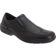 Imac Sko Imac Mens Twin Gusset Casual Leather Shoes 43 EUR Black