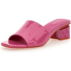 Guess Mujer Sandalias Guess Womens Leather Blend Sandals, Fuchsia