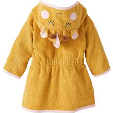 Babies Dressing Gowns Children's Clothing Vertbaudet Baby Bademantel senfgelb