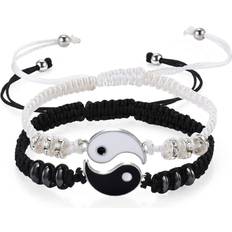Matchande Kompisarmband Yin och Yang
