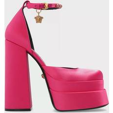 Versace Escarpins et Talons Versace Aevitas Medusa Pumps - Satin with Rhinestones