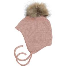 Rennen Mützen Racing Kids Baby Hat W. Pompom Dusty Rose 74 cm/9-12 mo 74 cm/9-12 mo