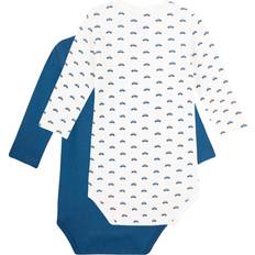 Sanetta Body 2-pack white pebble med biler