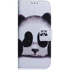 Google Pixel 8 Covers med kortholder MAULUND Google Pixel 8 Læder m. Pung & Print Panda