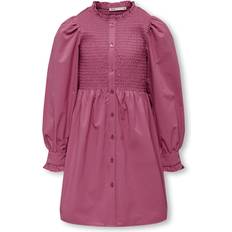 Only Kogidaaspen L/S Smock Dress WVN fepojkar Klänningar