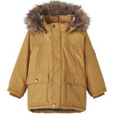 Klimmen Kinderkleding Name It Rubber Parka - Geel