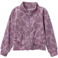 Name It Lavender Sofie Velour Cardigan-104