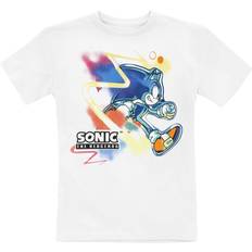 Kinderbekleidung Sonic the Hedgehog Kids Face TShirt weiß 104, 116, 140, 152, 164