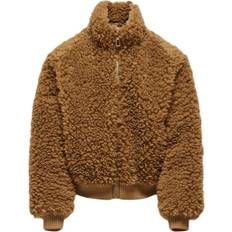 Acryl Jassen Kids Only Ellie Sherpa Bomber Bruin - Brown