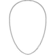 Lacoste Silver Necklaces Lacoste L'Essentiel Collection Chain Necklace - Silver/Gold