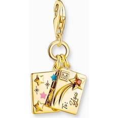 Thomas Sabo Guld Berlocker & Hängen Thomas Sabo Berlock Charm Club Kärleksbrev Guld