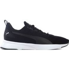 Puma Trainers Puma Flyer Runner Mens Trainer Black/White Textile