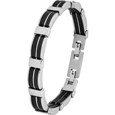 Amor Herren Armbänder Amor Herren Armband "9342433" Edelstahl, schwarz