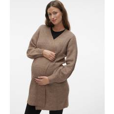 Ruskea Neuletakit Knitted Maternity-cardigan