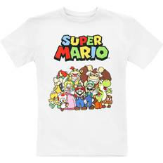 Super Mario T-shirt av Nintendo Barn Characters vit