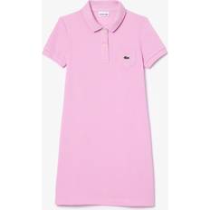 Lacoste Girl’s Polo-Style Cotton Dress yrs Pink