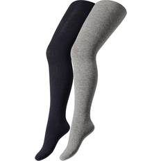 110 - Junge Socken Camano Kinderstrumpfhose organic cotton ca-soft 2er Pack Grey