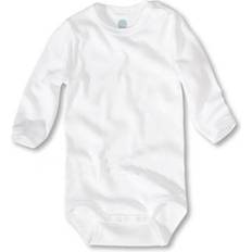 1-3M Bodys Sanetta Baby Body Manga Larga Blanco