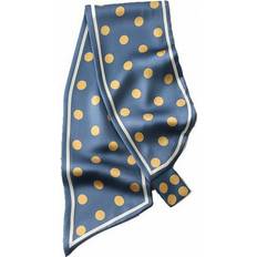 Sportswear Garment - White Scarfs J&Y Women's Fashionable Polka Dot Scarf Blue