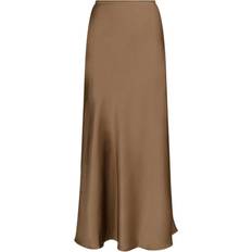 Neo noir heavy sateen skirt Neo Noir Vicky Heavy Sateen Skirt - Bronze