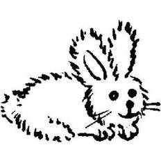 Art Stamps Fluffy Bunny