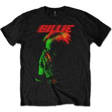 Billie Eilish Hands and Face Fashion T Shirt Black