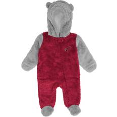 1-3M Tute intere Outerstuff NFL Teddy Fleece Baby Overall - Arizona Cardinals