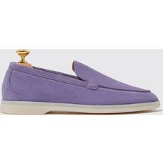 Dame - Lilla Loafers Scarosso Ludovica Viola Scamosciata Frau Loafers Lila Veloursleder