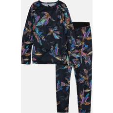 Black Base Layer Burton Kids' Lightweight Base Layer Set, True Black Crystals