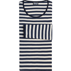 Broadway T-shirt - Marine/Ecru