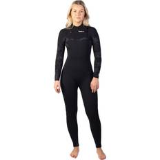 Swim & Water Sports Gul Womens 2023 Response FX 5/4mm Chest Zip Wetsuit Black