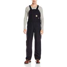 5XL Overalls Carhartt Men's Cotton Flame-Resistant Duck Bib OverallUnlined Black 28L