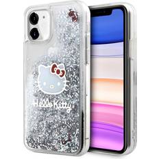 Hello Kitty iPhone 11 Skal Liquid Glitter Translucent
