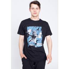 Nevermind Cracked T Shirt Black