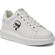 Karl Lagerfeld Sko Karl Lagerfeld Kapri Nft Lo Lace Sneakers - Hvid