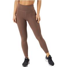 Beige - Dame Tights BLACC Easy Tights Taupe, Female, Tøj, Tights, Yoga, Brun